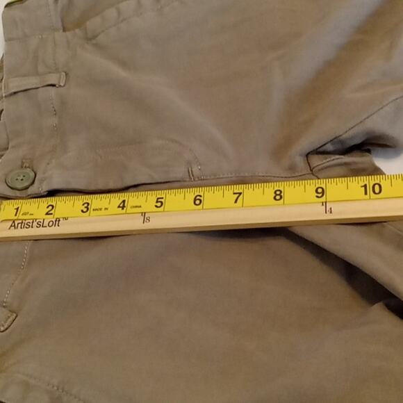 Ecru women's size Small tan with side stripes joggers. - Picture 7 of 8